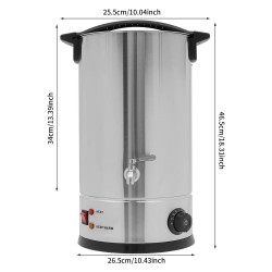 Wax and soap melter, 15L, 1800W with tap