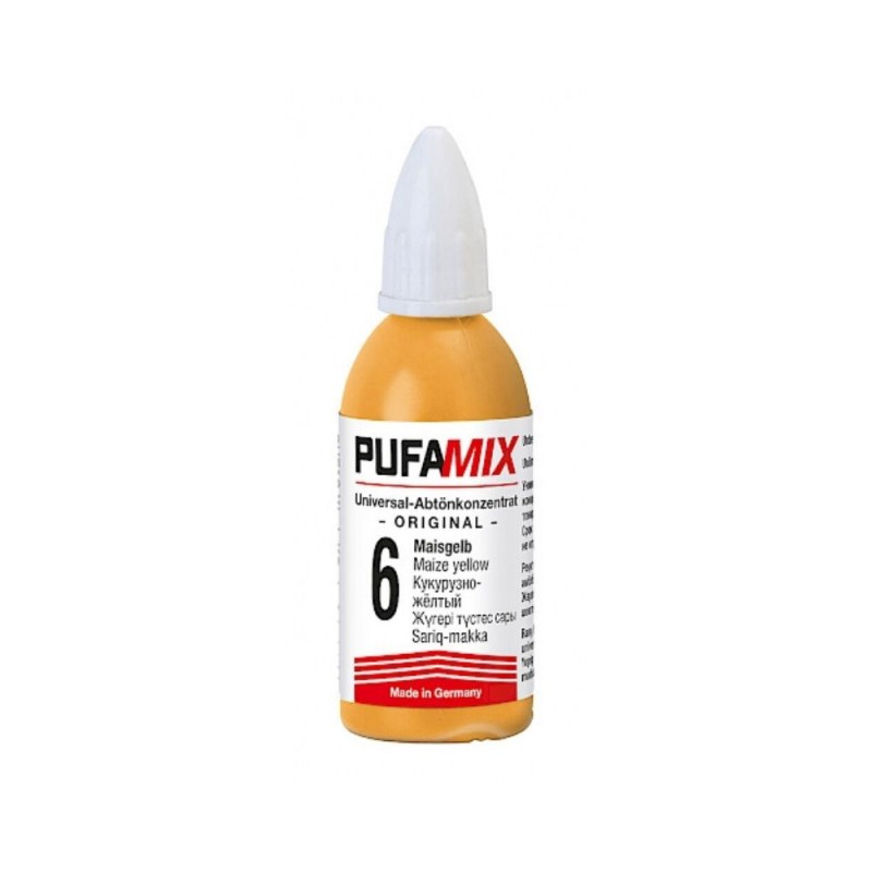 Light yellow, dye for plaster, epoxy and varnish, 20ml