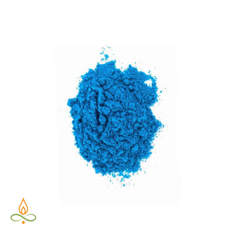 Light blue, bath bomb dye