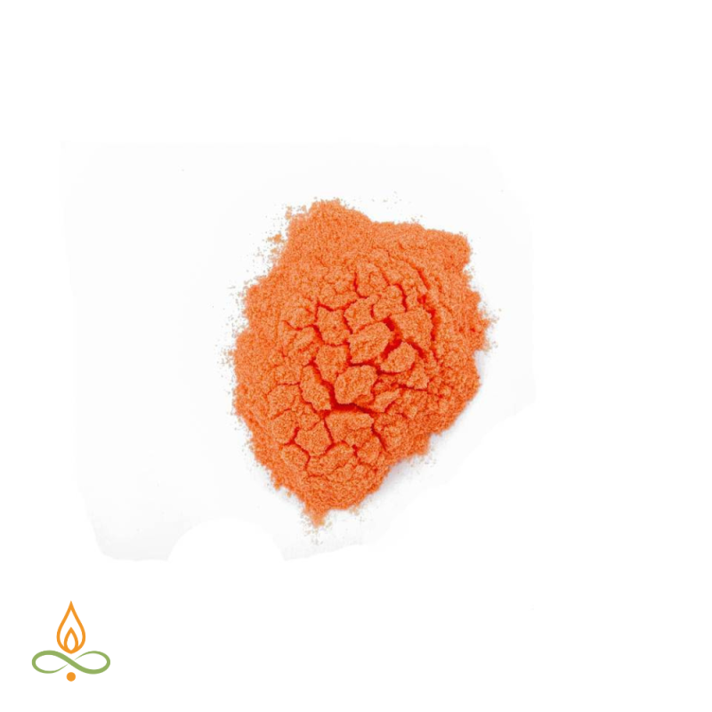 Orange, bath bomb dye