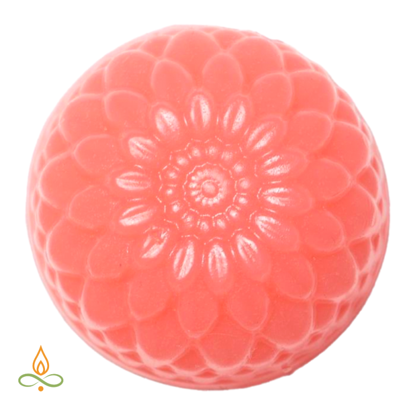 Pink, soap dye, non-bleeding