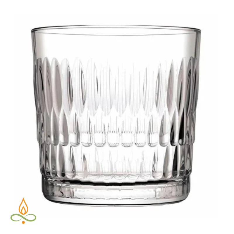 Candle container glass, RAIN, 300ml