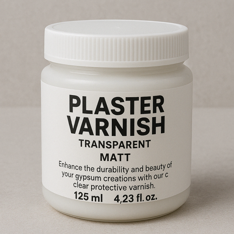 Plaster varnish, transparent, matt