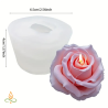 Силиконовая форма Роза, 42x30мм