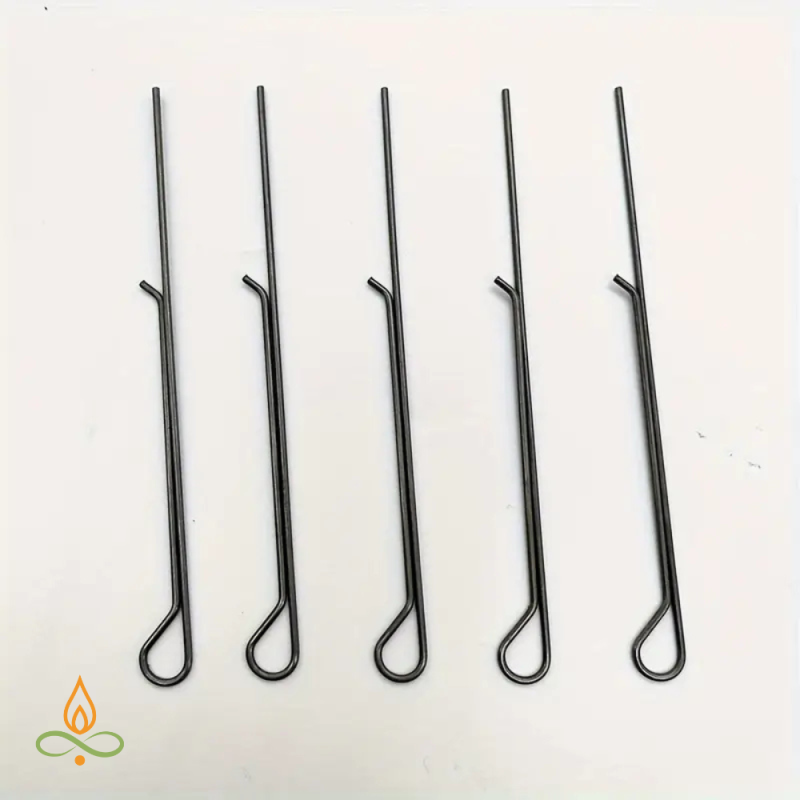 Wick holder, metal, 11cm