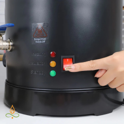 Wax and soap melter, 15L, 1100W, with heated tap