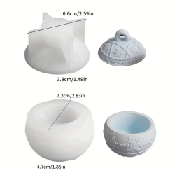 Silicone mould Snowflake, 62x50mm