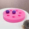 Decoration mould Blueberries, silicone, 70x20 mm