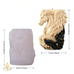 Silicone mould Pegasus, 70x99mm