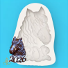 Silicone mould Horse figure, 55x80mm