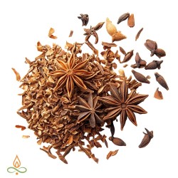 Star anise, crumbled