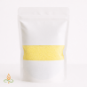 Pearl sand candle wax, yellow