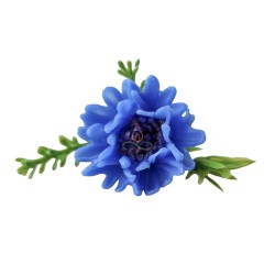 Silicone mould Cornflower, 33x36 mm
