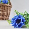 Silicone mould Cornflower, 33x36 mm