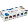 Acrylic paint basic set, metallic, 6 x 20 ml