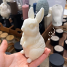 Silicone mold Rabbit, 53x91mm
