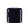 Flip top cap, PP, 24/410, black