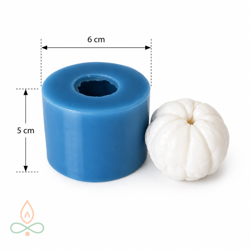 Silicone mold Mandarin, 35x45 mm