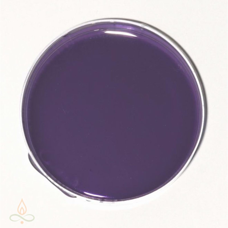 Amethyst, soap dye, bleeding
