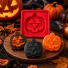Silicone mould Carved pumpkin, 70x35 mm