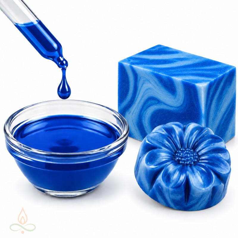 Blue, food colouring