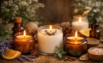 Aromatherapy candles with essential oils: what to do and what not to do
