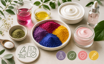 Use of Food Colourants in Cosmetics